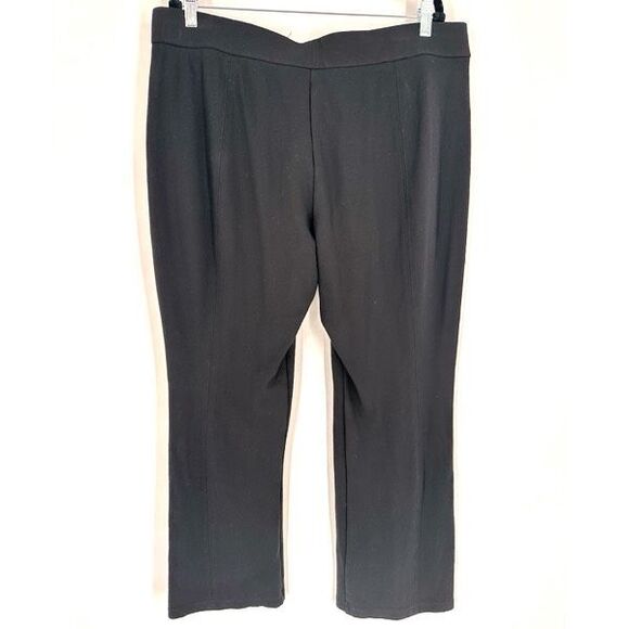 Orvis‎ Women's XL Black Pull-On Stretch Pants Career Office Casual Athleisure - Picture 2 of 16